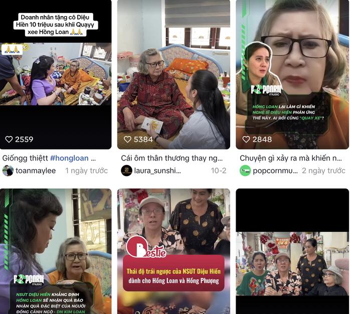 Vào tận viện dưỡng lão quay TikTok NSƯT Diệu Hiền, cộng đồng mạng phản ứng - Ảnh 1.