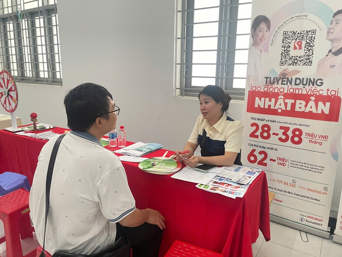 Sinh viên chen chân săn việc tại Ngày hội việc làm 2025 - Ảnh 8.