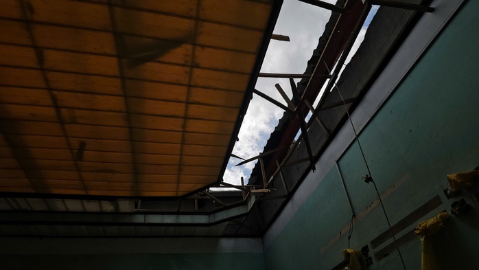 Bão số 13 đổ bộ Gia Lai: Gia đình ông An mất trắng tài sản - Ảnh 1. Bão số 13 đổ bộ Gia Lai: Gia đình ông An mất trắng tài sản - Ảnh 1.