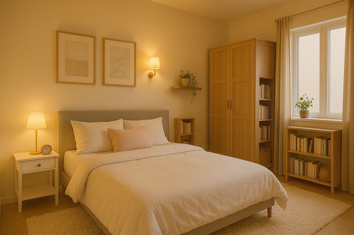 Tối ưu hóa phòng ngủ - Ảnh 1. Tối ưu hóa phòng ngủ - Ảnh 1.