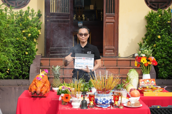 Victor Vũ "đổi vai" cùng biên kịch "Thám tử Kiên: Kỳ án không đầu" - Ảnh 3.