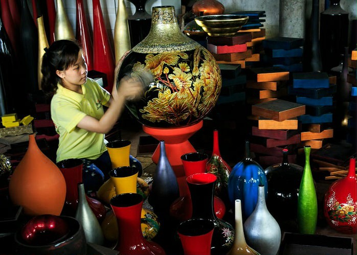 “Bảo tàng sống” của nghệ thuật sơn mài Việt Nam - Ảnh 3.