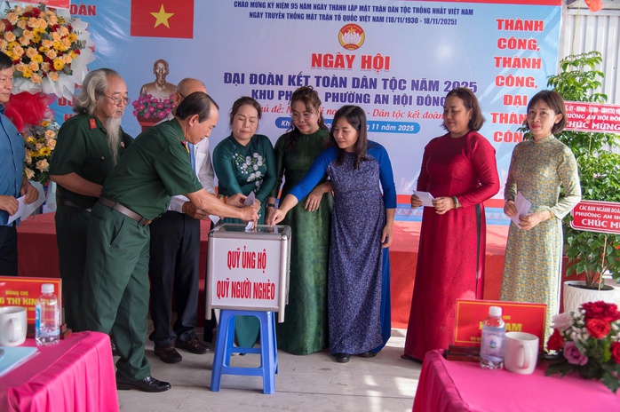Phường An Hội Đông tổ chức Ngày hội Đại đoàn kết toàn dân tộc 2025 - Ảnh 4.