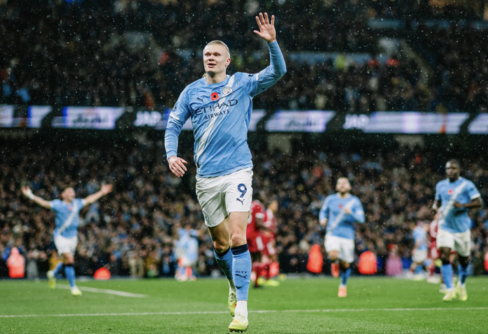 Haaland sắp chạm mốc 100 bàn, Man City thắng nghiền ép Liverpool tại Etihad - Ảnh 4.