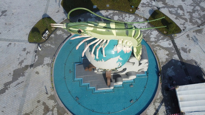 CLIP: Cận cảnh quảng trường 278 tỉ đồng, biểu tượng ngành hàng tỉ USD ở Cà Mau - Ảnh 5.