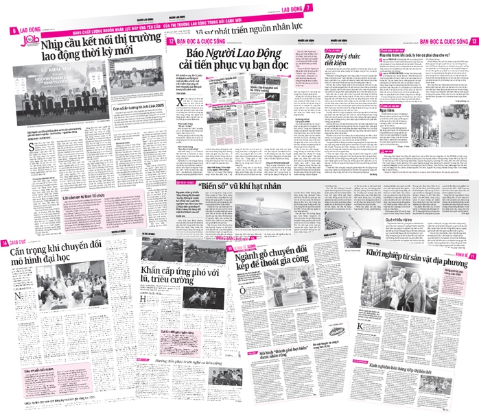 Báo Người Lao Động cải tiến phục vụ bạn đọc - Ảnh 1.