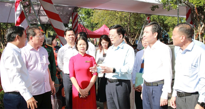 Đắk Lắk khởi công Trường nội trú mang lại cơ hội học tập cho học sinh vùng biên - Ảnh 2.