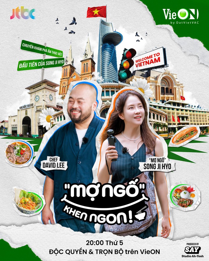 "Mợ ngố" Song Ji-hyo du hí TP HCM, sốc khi ăn trứng vịt lộn - Ảnh 6.