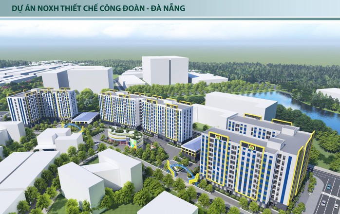 Lộ diện hình ảnh nhà ở xã hội Công đoàn 620 tỉ đồng tại Đà Nẵng - Ảnh 4.