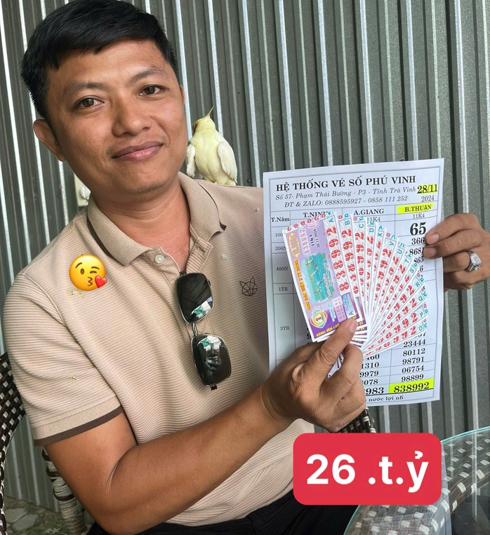 Xổ số miền Nam: Sự trùng hợp độc đắc vé số Bình Thuận gây sốt Mạng xã hội - Ảnh 1.