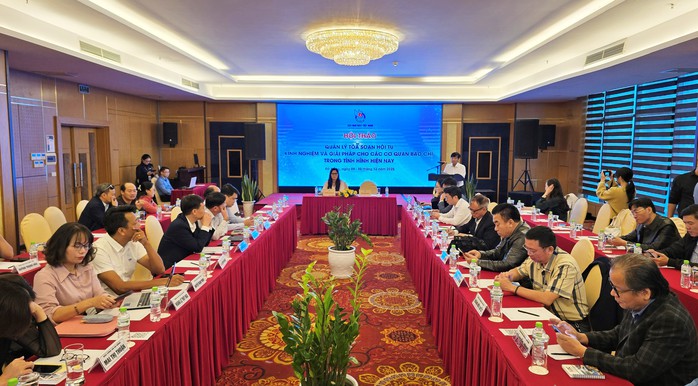 Chia sẻ kinh nghiệm quản lý tòa soạn hội tụ tại Đà Nẵng cho báo chí hiện đại - Ảnh 2. Chia sẻ kinh nghiệm quản lý tòa soạn hội tụ tại Đà Nẵng cho báo chí hiện đại - Ảnh 2.