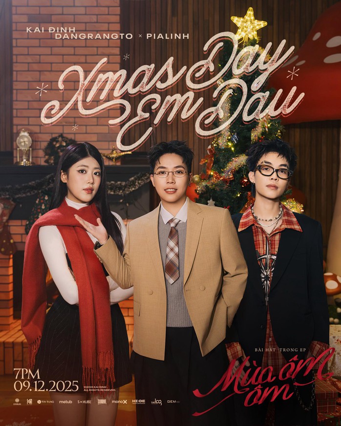 Kai Đinh cưới vợ nhưng khán giả "lời": hết EP nhạc cưới đến nhạc Giáng sinh - Ảnh 3.