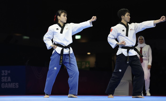 SEA Games 33 ngày 10-12: Đoàn Việt Nam hụt huy chương vàng taekwondo - Ảnh 4.