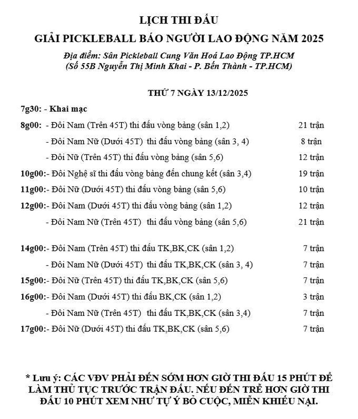 Bốc thăm chia bảng Giải Pickleball "V&ograve;ng tay y&ecirc;u thương" 2025 của B&aacute;o Người Lao Động - Ảnh 4.