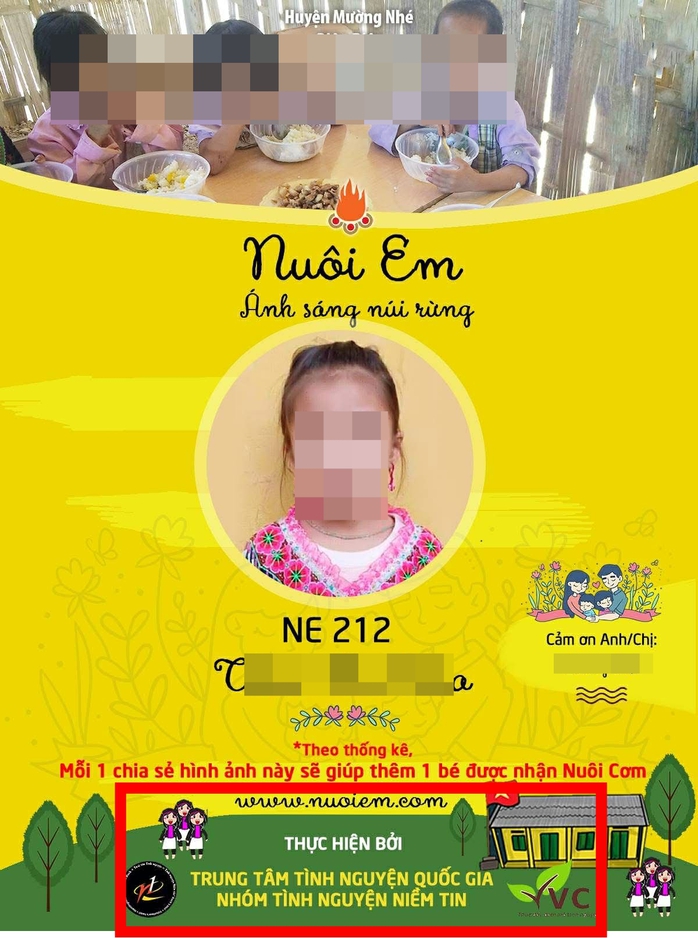 Trung tâm tình nguyện Quốc gia lên tiếng về dự án Nuôi em của ông Hoàng Hoa Trung - Ảnh 2. Trung tâm tình nguyện Quốc gia lên tiếng về dự án Nuôi em của ông Hoàng Hoa Trung - Ảnh 2.