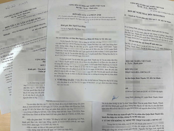 Vụ ly hôn 10 năm chưa xử - Ảnh 1.