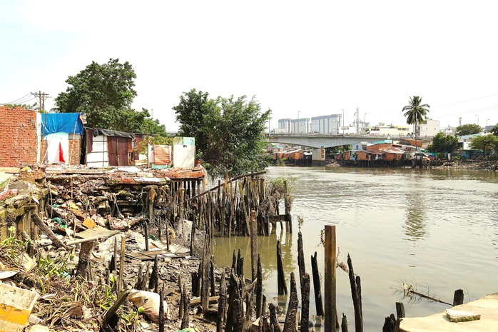 TPHCM: Sắp hoàn thành giải phóng mặt bằng bờ Bắc kênh Đôi - Ảnh 1.