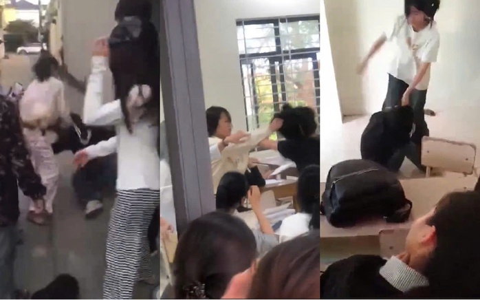 Nữ sinh lớp 10 ở Thanh Hóa bị "đánh hội đồng" giữa lớp học - Ảnh 2.