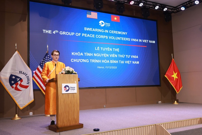 19 tình nguyện viên Mỹ tham gia dạy tiếng Anh tại Hà Nội và TP HCM - Ảnh 4.