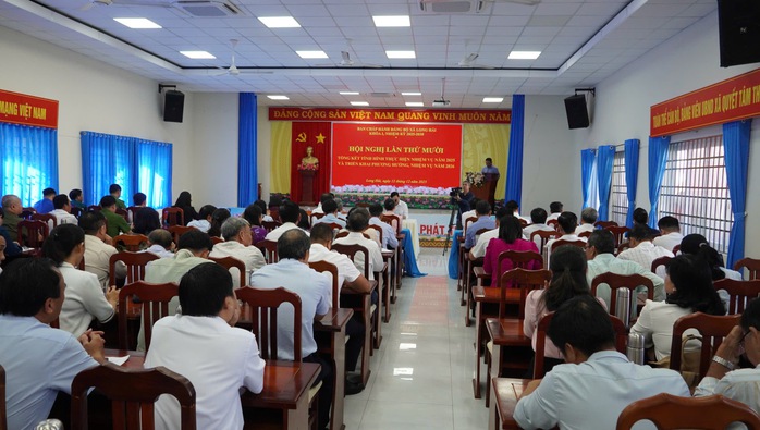 TPHCM: Thu ngân sách xã Long Hải vượt xa dự toán - Ảnh 1.