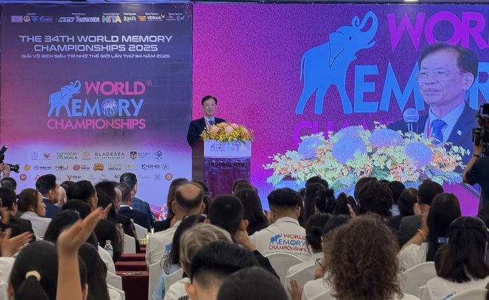 Giải vô địch siêu trí nhớ Thế giới tại Việt Nam - Ảnh 1.