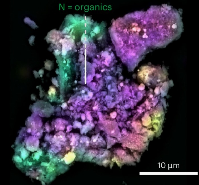 Phát hiện thứ giống kẹo cao su ở thế giới ngoài Trái Đất - Ảnh 1.