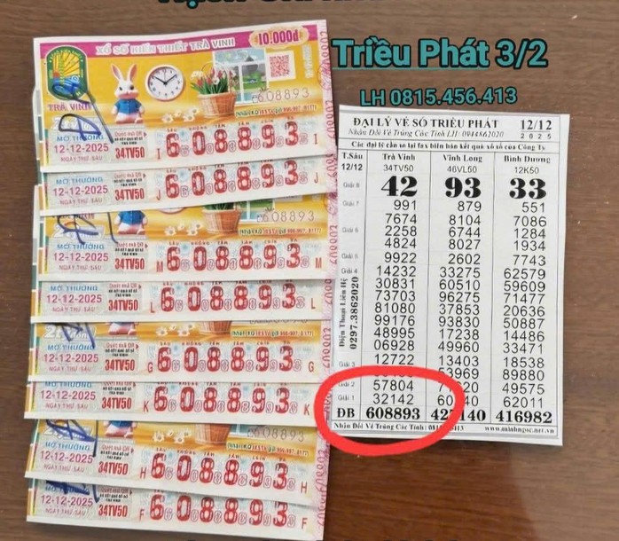 Giải độc đắc Xổ số miền Nam lộ diện tại phường đông dân nhất cả nước - Ảnh 1. Giải độc đắc Xổ số miền Nam lộ diện tại phường đông dân nhất cả nước - Ảnh 1.