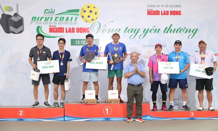 Giải Pickleball Báo Người Lao Động "Vòng tay yêu thương" 2025 kết thúc thành công - Ảnh 1.