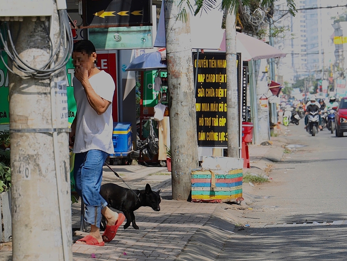 Chó không rọ mõm, thả rông trên đường phố TPHCM trước thời điểm siết chặt quản lý - Ảnh 1.
