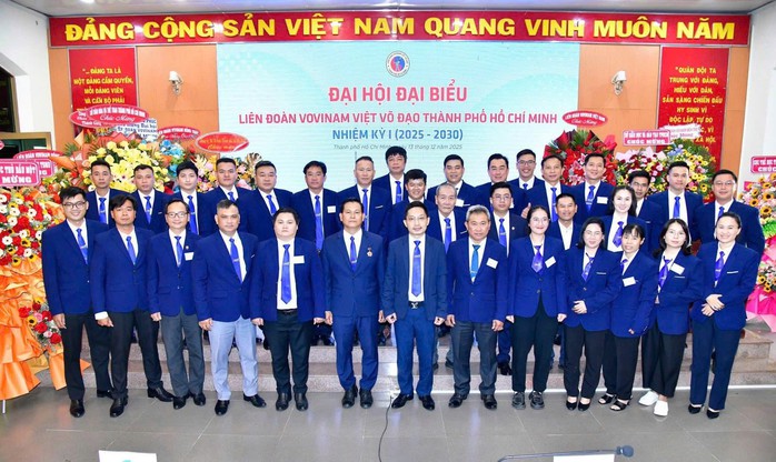 Thành lập Liên đoàn Vovinam Việt Võ Đạo TP HCM, tạo nền tảng phát triển bền vững cho võ Việt - Ảnh 1.