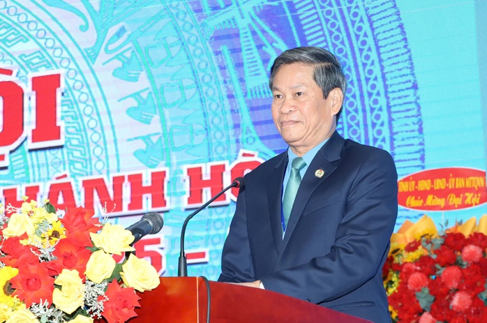 Ông Phan Thanh Liêm giữ chức chủ tịch LĐLĐ Khánh Hoà - Ảnh 3.