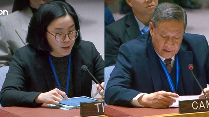 Đại diện Th&aacute;i Lan - Campuchia phản b&aacute;c tại Li&ecirc;n Hợp Quốc - Ảnh 1.