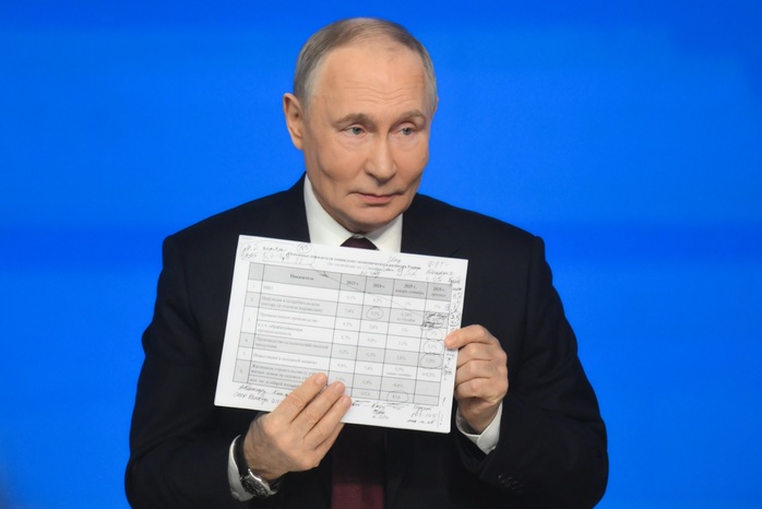 Cuộc họp b&aacute;o cuối năm đ&aacute;ng ch&uacute; &yacute; của Tổng thống Nga Vladimir Putin - Ảnh 5.