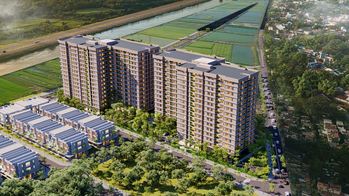 Ph&oacute; Thủ tướng Nguyễn Ch&iacute; Dũng dự lễ khởi c&ocirc;ng khu nh&agrave; ở x&atilde; hội 638 tỉ đồng ở Quảng Trị - Ảnh 5.