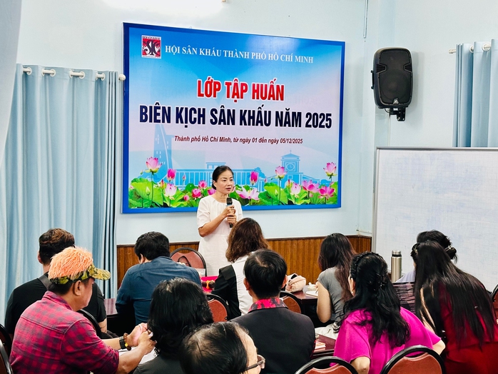 Bồi dưỡng nguồn lực sáng tạo cho sân khấu TP HCM - Ảnh 1.
