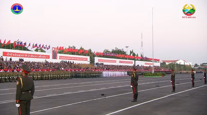 Diễu binh hoành tráng kỷ niệm 50 năm Quốc khánh Lào - Ảnh 7.