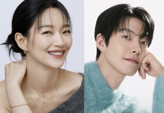 Khắp nơi ch&uacute;c ph&uacute;c đ&aacute;m cưới Shin Min-ah v&agrave; Kim Woo-bin - Ảnh 1.