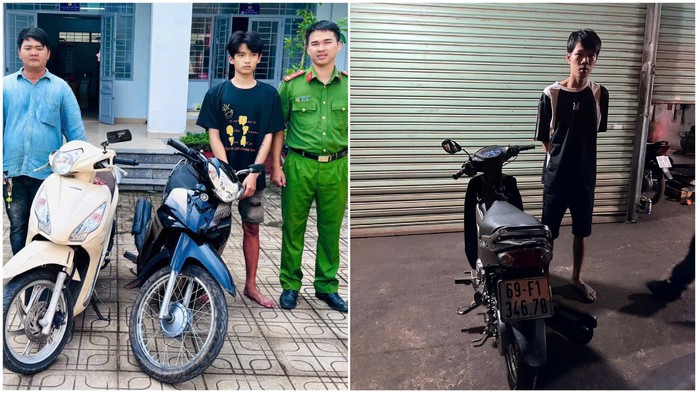 Bắt nh&oacute;m thanh ni&ecirc;n cướp t&agrave;i sản của phụ nữ trong đ&ecirc;m Tại Đồng Nai - Ảnh 1.