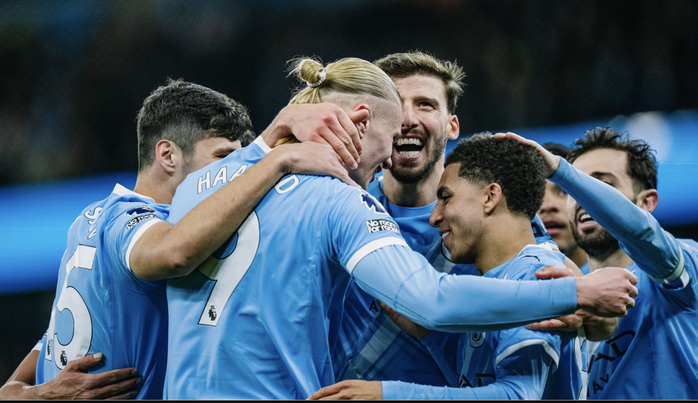 Haaland b&ugrave;ng nổ c&uacute; đ&uacute;p, Man City thắng nghiền &eacute;p West Ham - Ảnh 5.