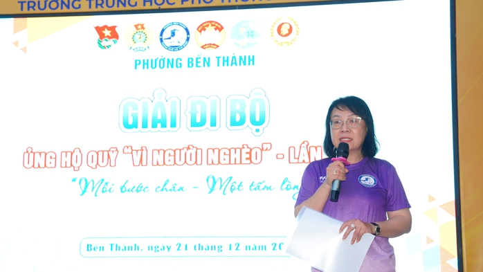Phường Bến Th&agrave;nh, TP HCM tổ chức giải đi bộ g&acirc;y quỹ chăm lo người yếu thế - Ảnh 3.