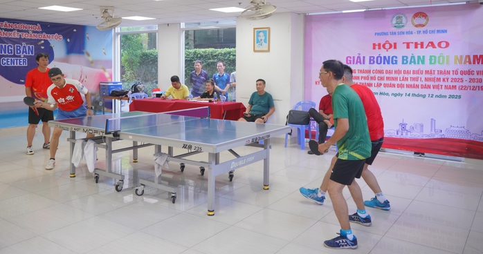 Hội thao thắt chặt t&igrave;nh qu&acirc;n - d&acirc;n tại phường T&acirc;n Sơn H&ograve;a - Ảnh 2.