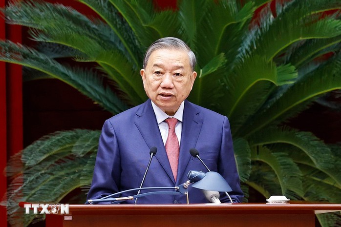 To&agrave;n văn ph&aacute;t biểu khai mạc Hội nghị Trung ương 15 của Tổng B&iacute; thư T&ocirc; L&acirc;m  - Ảnh 1.