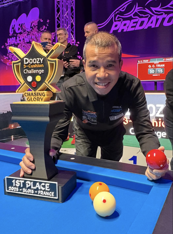 Trần Quyết Chiến đăng quang ở Ph&aacute;p, nhận gần tỉ đồng giải thưởng - Ảnh 4.