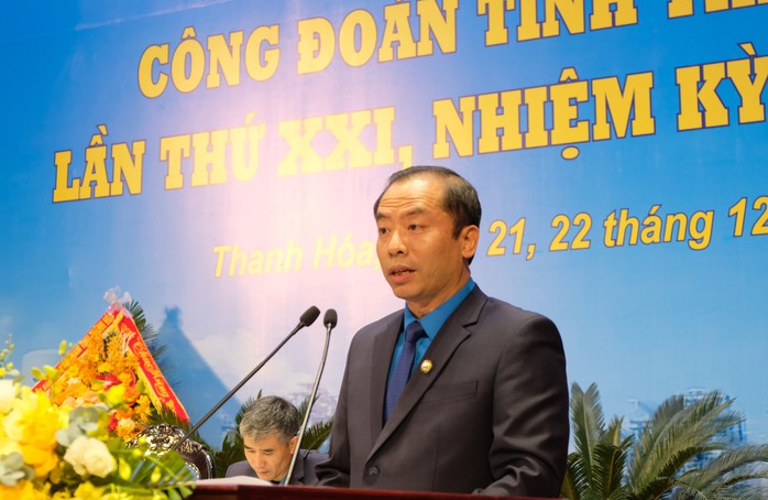 Khai mạc Đại hội C&ocirc;ng đo&agrave;n tỉnh Thanh H&oacute;a lần thứ XXI - Ảnh 1.