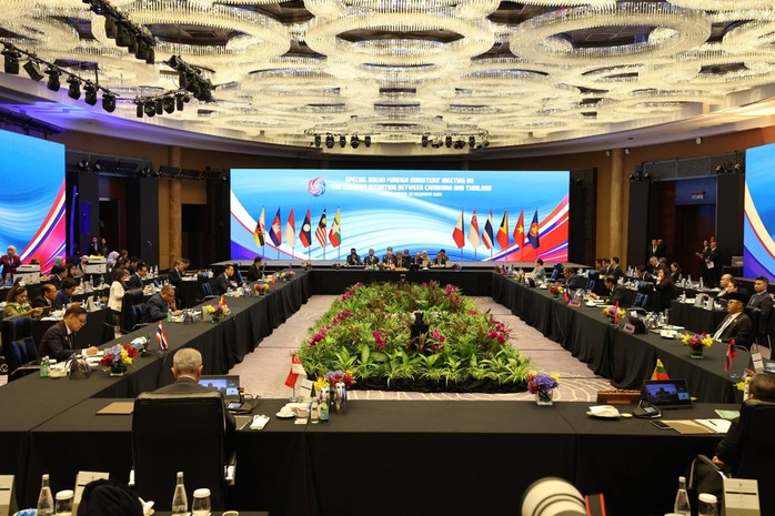 Diễn biến mới nhất về xung đột biên giới Thái Lan - Campuchia - Ảnh 1. Diễn biến mới nhất về xung đột biên giới Thái Lan - Campuchia - Ảnh 1.