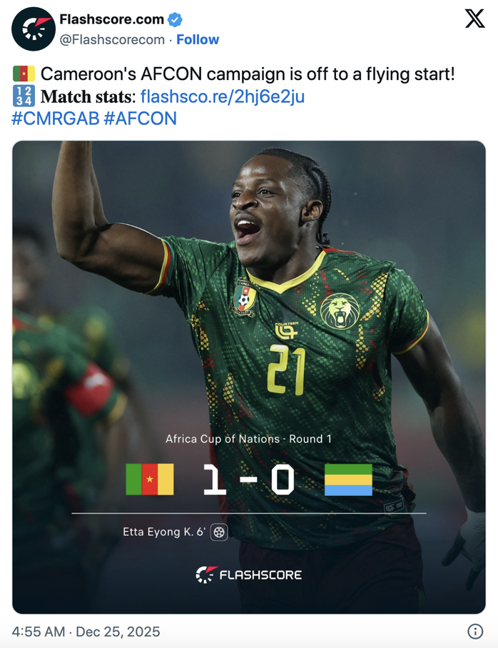 Cameroon và Bờ Biển Ngà cùng thắng Cúp châu Phi nhờ sao Man United - Ảnh 3.