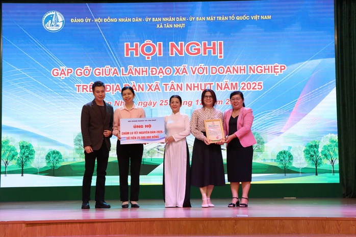 B&iacute; thư x&atilde; T&acirc;n Nhựt cam kết hỗ trợ doanh nghiệp vượt r&agrave;o cản ph&aacute;p l&yacute; - Ảnh 6.