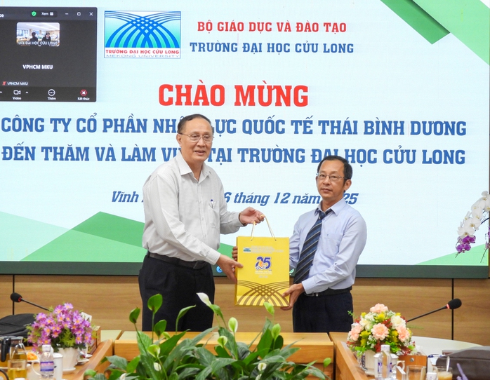 Trường Đại học Cửu Long  l&agrave;m việc với C&ocirc;ng ty Cổ phần Nh&acirc;n lực Quốc tế Th&aacute;i B&igrave;nh Dương - Ảnh 3.