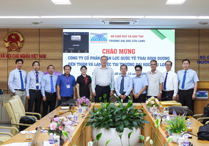 Trường Đại học Cửu Long  l&agrave;m việc với C&ocirc;ng ty Cổ phần Nh&acirc;n lực Quốc tế Th&aacute;i B&igrave;nh Dương - Ảnh 5.