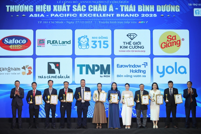 FUTA Land vinh danh Top 10 Thương hiệu Xuất sắc Ch&acirc;u &Aacute; &ndash; Th&aacute;i B&igrave;nh Dương 2025 - Ảnh 3.
